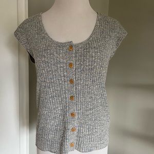 Madewell Knit Short Sleeve Sweater - M